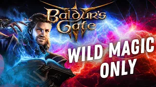 Baldur's Gate 3 WILD MAGIC ONLY W/ GALE ORIGIN TACTICIAN ACT 1 Part 1 2K FULL Game | (PC 2023)