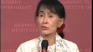 A Public Address by Daw Aung San Suu Kyi | Institute of Politics