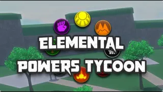 Я получил суперсилы в Roblox Elemental Powers Tycoon