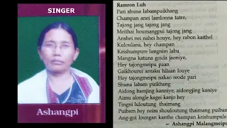 RAMRON LUH-PARI SHUNA LABAMPUIKHANG-FOLK SONG SUNG BY LU ASHANGPI MALANGMEI