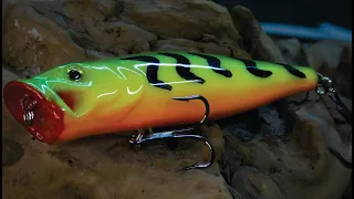 Spray Painting Fishing Lure (Baker Builds)