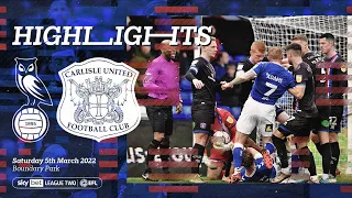 📹 HIGHLIGHTS - Oldham Athletic 1 Carlisle United 2