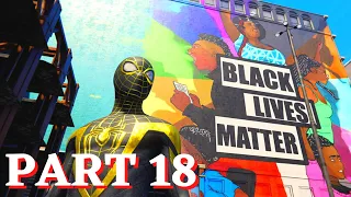 Marvel's Spider-Man Miles Morales Walkthrough Gameplay Part 18- BLM Suit