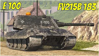 E 100 & FV215b 183 ● WoT Blitz