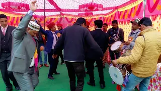 Band Baje NON-STOP Wedding Dance || Pahari Desi Dance || Himachali Culture || Mandyali Wedding