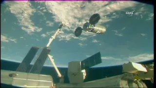 Cygnus Spacecraft Departs the International Space Station