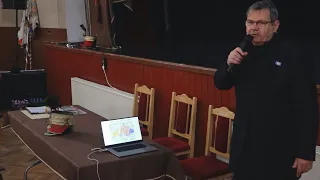 Dr. Csikány Tamás dandártábornok előadása a XIV. Huszárakadémián, Zetelakán