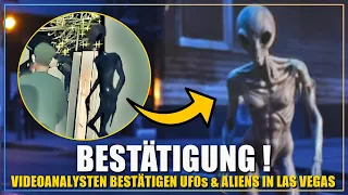 Sie sind gelandet... Analysten bestätigen GROßEN grauen ALIEN in Las Vegas ?!