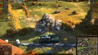 World Of Tanks. AMX 50 100 и тараканы... французу страшно.