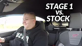 STAGE 1 vs STOCK | Fiesta ST - WHAT DIFFERENCE WILL IT MAKE?!