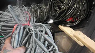 Сети.Посадка сеток на шнуры, какой выбрать?triseti.ru-сайт для заказа шнуров.