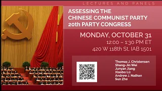 Assessing the Chinese Communist Party 20th Party Congress
