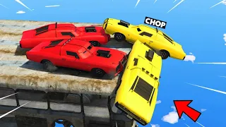 GTA 5 DEMOLITION DERBY CHALLANGE WITH HIGH  SPEED SUPERCAR