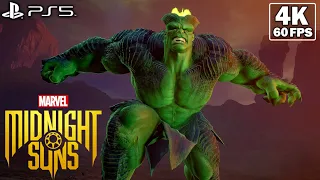 MARVEL'S MIDNIGHT SUNS PS5 | All Hulk Cutscenes [ 4K 60fps ]