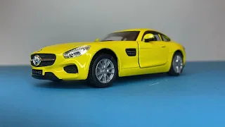 Mercedes AMG GT | Unboxing | Diecast model |  Kinsmart car