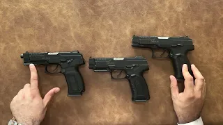 The All 3 Models of Baikal Viking 446 9mm Pistol