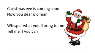 Jolly Old St. Nick - with lyrics and vocals