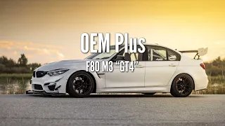 Reggie Mah's F80 M3 "GT4"  - SPEC SHEET episode 01 - Box One Co.