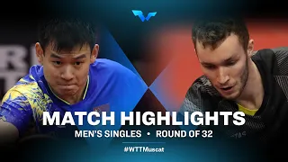 Liu Dingshuo vs Vincent Picard | MS | WTT Contender Muscat 2022 (R32)