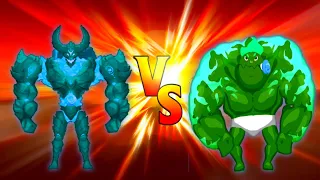 Tough Man - MAX LEVEL EVOLUTION! "TOUGH MAN vs TOUGH BABY"