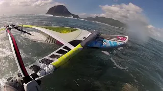 Mauritius Windsurf Disaster Wave