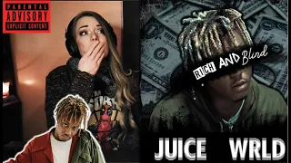 FIRST TIME HEARING Juice WRLD | Rich and Blind Reaction | "Chilling Lyrics"