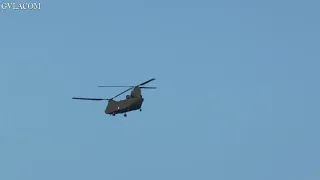 Hellenic Army Aviation CH-47D Chinook over Syros