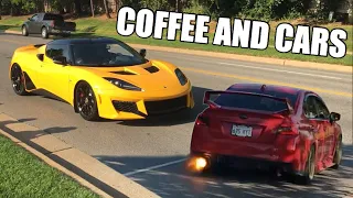 Cars Leaving OKC Coffee and Cars - September 2019