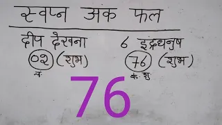 5 मई 2024 सपनों के फल