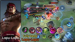 Lapu-Lapu Fully assist || Fully Tanky|| 2024 game play