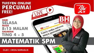 🔴 [LIVE] MATEMATIK TING 5, BAB 1 UBAHAN SONGSANG OLEH CIKGU NORAZLIN #25 #TUISYENPERCUMA