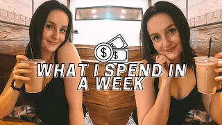 what i spend in a week as a 22-year-old college student! | emma snyder