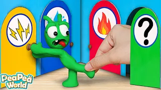 Pea Pea Plays Escape Four Elements Room - Pea Pea World - Cartoon for kids