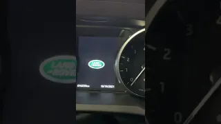 Range Rover ЭВОГ горит индикатор открытого капота а капот закрыт