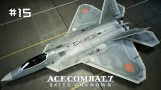 Mission 15 : Battle for Farbanti ( F-22A Raptor ) | Ace Combat 7
