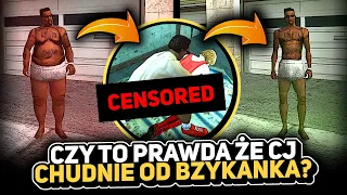 CZY CJ CHUDNIE OD BZYKANKA HEHE? | POGROMCY MITÓW GTA SAN ANDREAS! #123