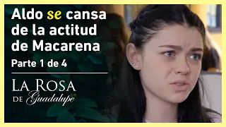 La Rosa de Guadalupe 1/4: Aldo termina con Macarena por culpa de sus papás | La noche de la tristeza