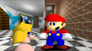 SM64: Peach Is A Giant Lump Of Coal!