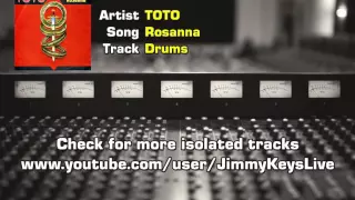 TOTO - Rosanna Isolated drum track (Jeff Porcaro)