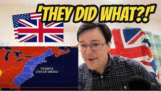 British Guy Reacts to The AMERICAN REVOLUTION - Oversimplified - 'THEY DID WHAT?!'