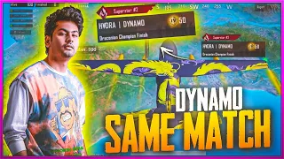 ME Vs. @DynamoGaming & @HYDRAHRISHAV  In Conqueror Lobby 🇮🇳 | Bgmi Rank Pushing Gameplay ❤️