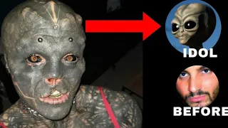 Meet 'BLACK ALIEN PROJECT', the man who sliced off his lips, nose, ears to look like an alien