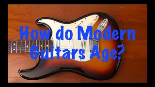 How do Modern Guitars Age? Myths and Realities