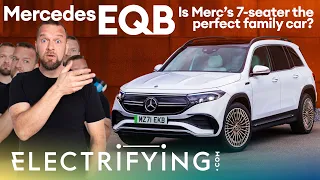 Mercedes EQB 2022 in-depth review – Is Merc's 7-seater the perfect family EV? / Electrifying