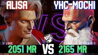 SF6 ♦ Alisa (Luke) VS YHC-Mochi (Rank #1 Dhalsim) - Fighting Gaming Hype