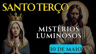 TERÇO VIRTUAL ▪ 30 de Maio  ▪ MISTÉRIOS LUMINOSOS ▪ QUINTA FEIRA 🕯