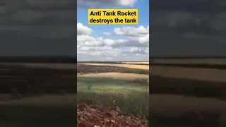 Anti Tank Rocket hits the Tank