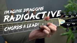 'RADIOACTIVE' IMAGINE DRAGONS Acoustic Guitar Tutorial // CHORDS + LEAD!