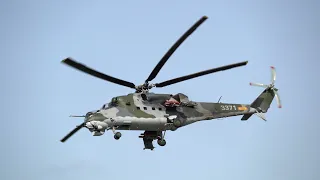 Helicopter Mi-24 Gdynia Aerobaltic 2021