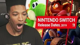 ETIKA REACTS TO UPCOMING SWITCH GAMES (2019)